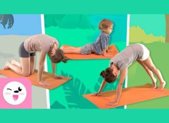 juegos de yoga para niños de 3 a 6 años