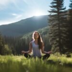 yoga en la naturaleza